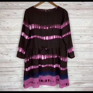 lou and grey ombre dress pink purple size S